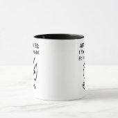 Beker 'Voor Koffie vs. Na Koffie Introvert Fuel' Mok (Midden)