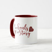 Beker voor koppels | Valentijns cadeau idee Mok (Voorkant links)