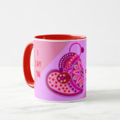 Beker voor liefde mok (Voorkant links)
