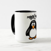 Beker voor Pinguïnliefhebbers Mok (Voorkant links)