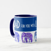 Beker voor vader mok (Voorkant links)