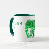Beker voor vriend mok (Voorkant links)