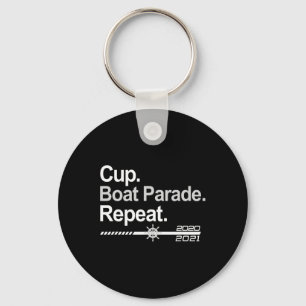 Bekerbootparade herhaling grappige hockeyfans vare sleutelhanger