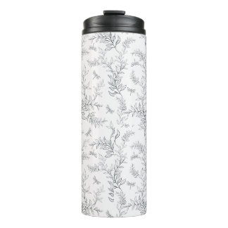 Bekerontwerp met behulp van een patroon in de stij thermosbeker