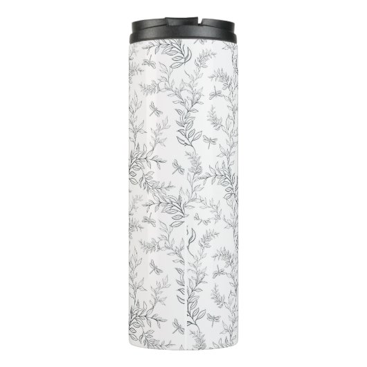 Bekerontwerp met behulp van een patroon in de stij thermosbeker (Achterkant)