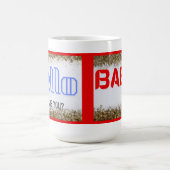 Bekerontwerp naam door baby koffiemok (Center)