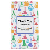 Bekers en Flasks Fun Pattern Party Dank u Klein Cadeauzakje (Achterkant)