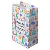 Bekers en Flasks Fun Pattern Party Dank u Klein Cadeauzakje (Voorkant Gekanteld)
