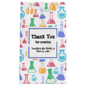 Bekers en Flasks Fun Pattern Party Dank u Klein Cadeauzakje (Voorkant)