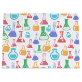 Bekers en Flasks Leuk Wetenschapspatroon Groot Cadeauzakje (Voorkant)