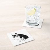 Bekerstand, Foxy Friend Kartonnen Onderzetters (Insitu)