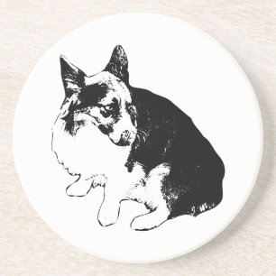 Bekerstand, Foxy Friend Zandsteen Onderzetter