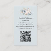 Bekertaart bakkerij | Bakker Chef Catering OR Code Visitekaartje (Achterkant)