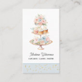 Bekertaart bakkerij | Bakker Chef Catering OR Code Visitekaartje (Voorkant)