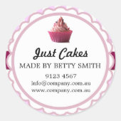 Bekertaart Stricker Ronde Sticker (Voorkant)