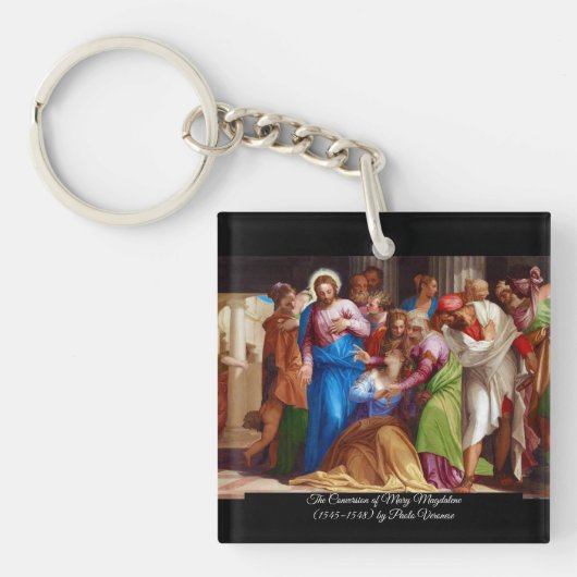 Bekeuring van Maria Magdalena Sleutelhanger (Voorkant)