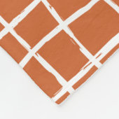 Bekijk 16 foto's moderne minimale terracotta fleece deken (Hoek)