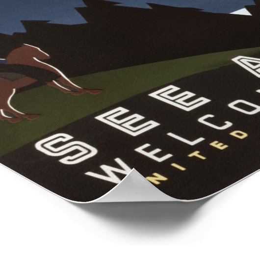 Bekijk Amerika-Montana Poster (Hoek)