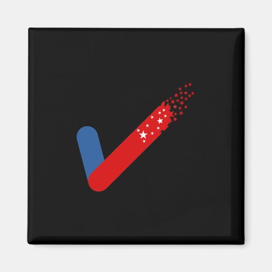 Bekijk Amerika op 4 juli Magneet (Voorkant)