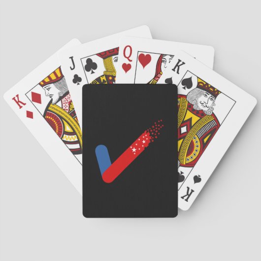 Bekijk Amerika op 4 juli Pokerkaarten (Achterkant)