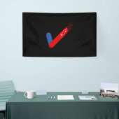 Bekijk Amerika op 4 juli Spandoek (Beurs)