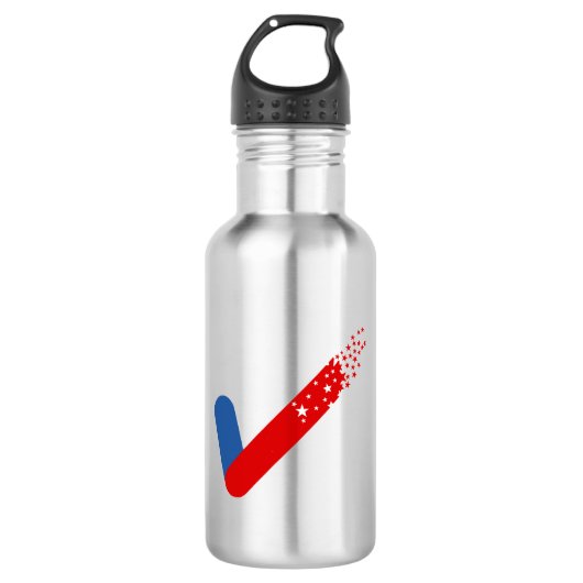 Bekijk Amerika op 4 juli Waterfles (Voorkant)