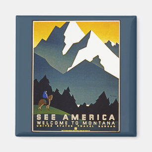 Bekijk Amerika - Welkom bij Montana Magneet