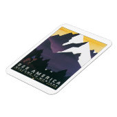 Bekijk Amerika ~ Welkom in Montana Magneet (Linkerzijde)