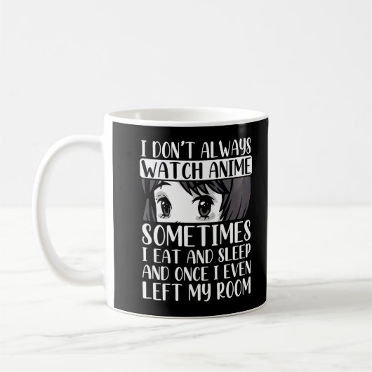 Bekijk Anime Otaku Girl Japans komisch Manga Fan Koffiemok (Links)