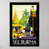 Bekijk Birma Poster (Voorkant)