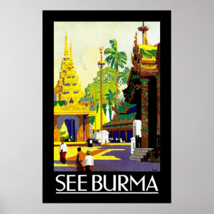 Bekijk Birma Poster