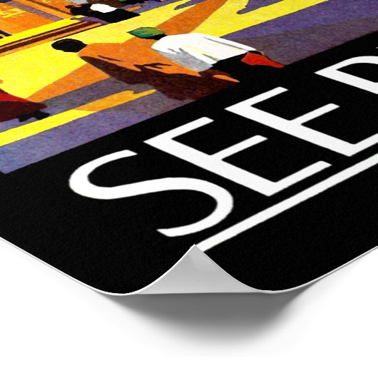 Bekijk Birma Poster (Hoek)