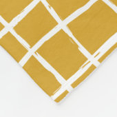 Bekijk de 16 foto moderne, minimale mosterdkreet e fleece deken (Hoek)