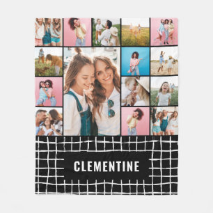 Bekijk de 16 foto's moderne, minimale, eenvoudige fleece deken