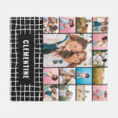 Bekijk de 16 foto's moderne, minimale, eenvoudige fleece deken (Voorkant (Horizontaal))