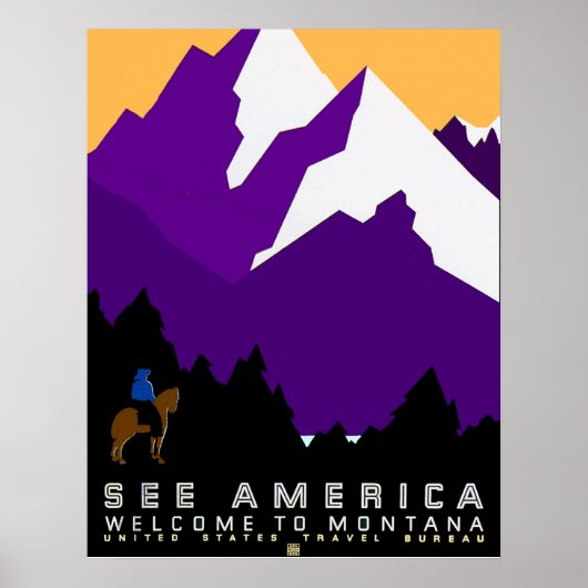Bekijk de Amerikaanse Montana Poster (Voorkant)