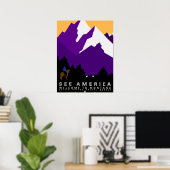 Bekijk de Amerikaanse Montana Poster (Thuiskantoor)
