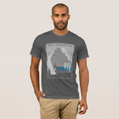 Bekijk de Amerikaanse  reisposter Montana T-shirt (Voorkant volledig)