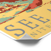 Bekijk de Amerikaanse reisposter Poster (Hoek)