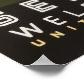 Bekijk de Amerikaanse Welkom in Montana Poster (Hoek)