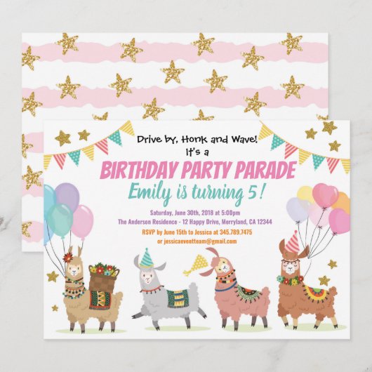 Bekijk de Bar Enterprise White en Gold Invita Kaart (Voorkant / Achterkant)