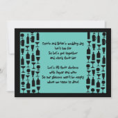 Bekijk de Bar Silhouette Shower Kaart (Voorkant)