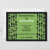 Bekijk de Bar Silhouette Shower Kaart (Achterkant)