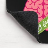 Bekijk de Big Brain op het persoonlijke Afstuderen Muismat (Hoek)