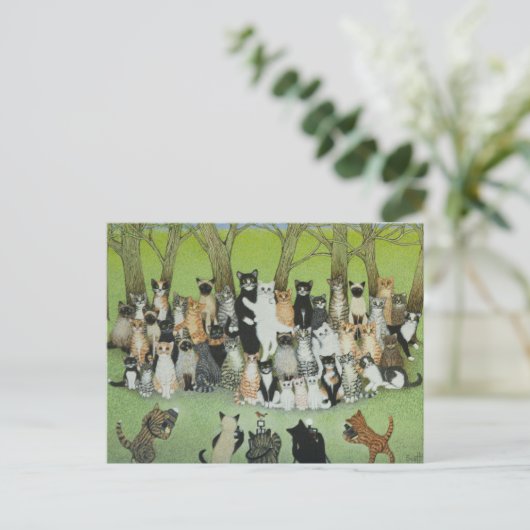 Bekijk de Birdie Briefkaart (Staand voorkant)