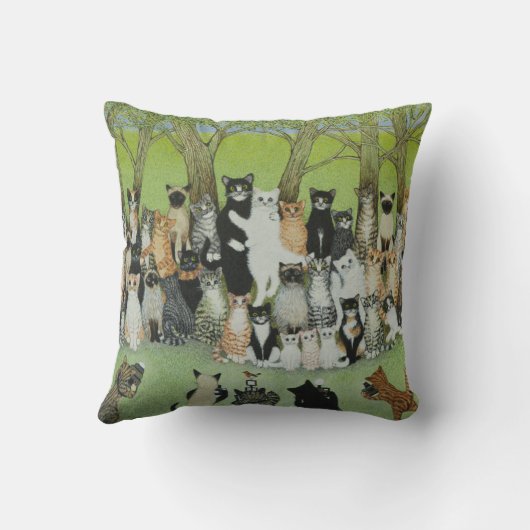 Bekijk de Birdie Kussen (Achterkant)