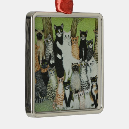 Bekijk de Birdie Metalen Ornament (Rechts)