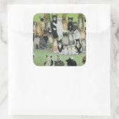 Bekijk de Birdie Vierkante Sticker (Tas)