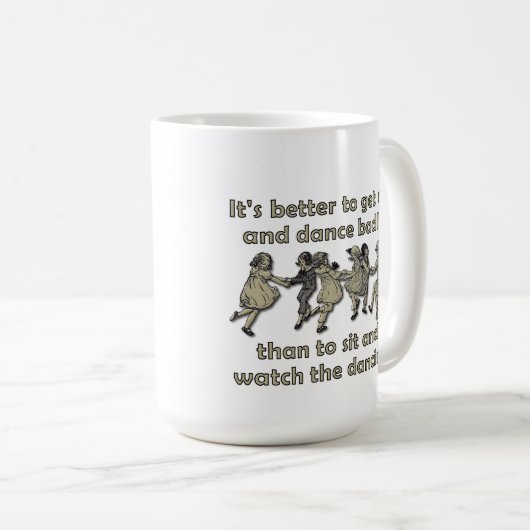 Bekijk de dansende Mok (Voorkant rechts)