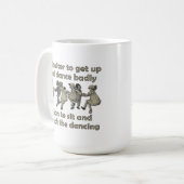 Bekijk de dansende Mok (Voorkant links)